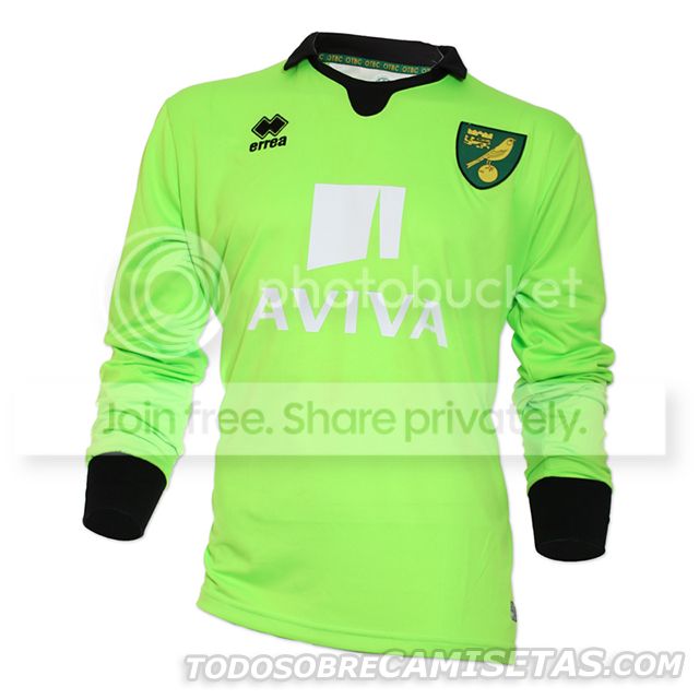 Maillot Domicile Norwich City 2015/2016 - Erreà - Taille S - Neuf Avec étiquettes - Signé ?